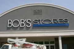 Channel Letters for Bob's Stores in NJ