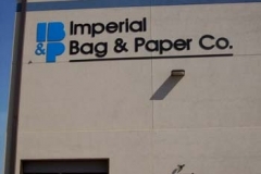 Dimensional Letters for Imperial Bag and Paper in NJ