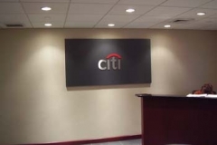 Custom Sign for Citi in NJ