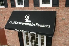 Fabric Awnings for Gail Lowenstein Realtors in NJ