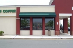 Fabric Awnings for Coffee Shop in NJ