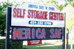 LED Signs for Self Storage Center in NJ