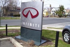 Monument Sign for Infiniti in NJ