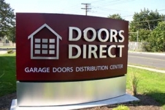 Monument Sign for Doors Direct in NJ