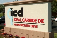 Monument Sign for ICD in NJ