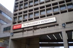 Sign Cabinets for The University Hospital in NJ