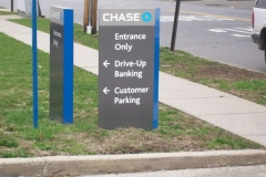 Way Finding Signs for Chase 1 in NJ